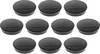 magnetoplan magnet Discofix Standard (Ø x V) 30 mm x 8 mm okrugli crna 10 St. 1664212