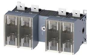 Električna sklopna jedinica sa šest prozirnih pravokutnih modula. Svaki modul sadrži metalne komponente i montažne utore.