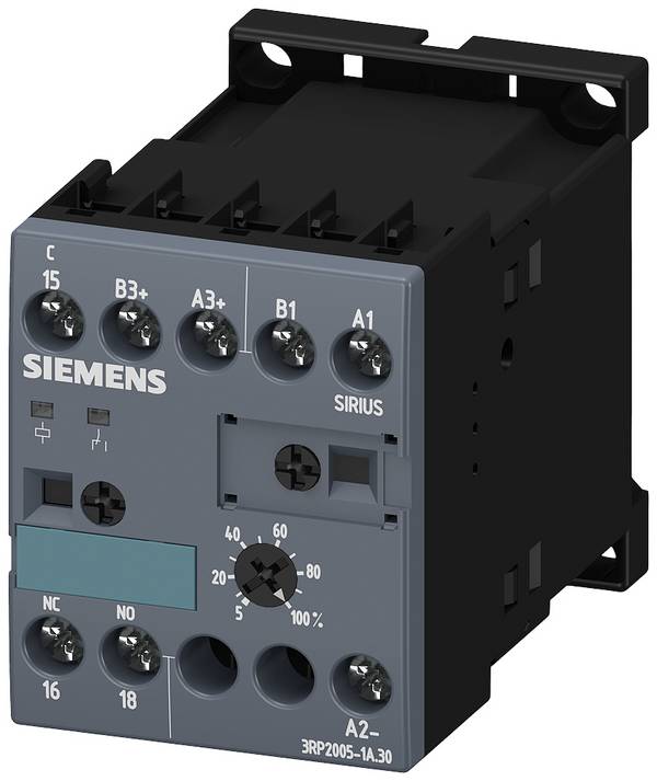 Siemens 3RP20051AP30 3RP2005-1AP30 vremenski relej višefunkcijski 24 V 1 St. Vremenski opseg: 0.05 s - 100 h 1 prebacivanje