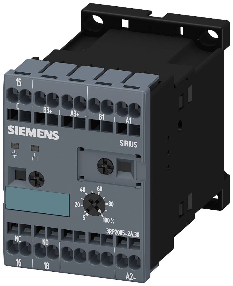 Siemens 3RP20052AP30 3RP2005-2AP30 vremenski relej višefunkcijski 24 V 1 St. Vremenski opseg: 0.05 s - 100 h 1 prebacivanje