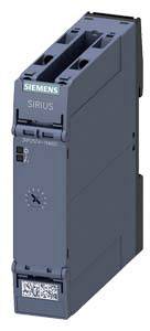 Prikaz plavog Siemens SIRIUS industrijskog prekidača. Pravokutnog oblika s indikatorom i prekidačem na prednjoj strani.