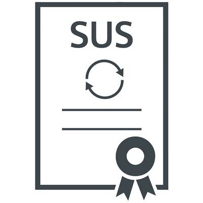Certifikat s tekstom 'SUS', simbolom recikliranja i pečatom u donjem desnom kutu.