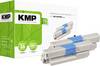 KMP toner zamijenjen OKI 44973536 kompatibilan 2-dijelno pakiranje crna 4400 Stranica O-T36D 3341,0021