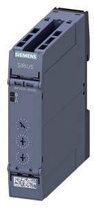 Električki Siemens komponenta pod imenom 'Sirius', vjerojatno prekidač ili modul. Tamnosive je boje s regulatorima na prednjoj strani.