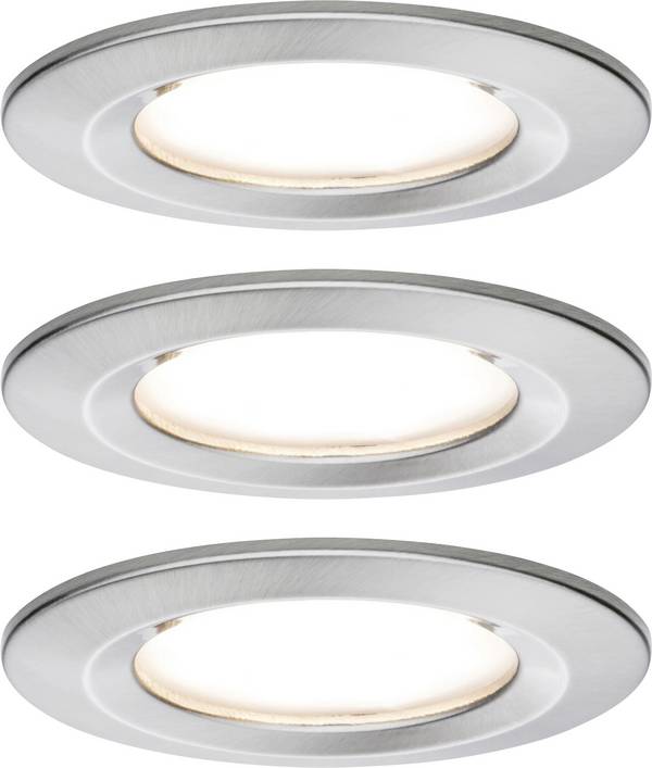 Paulmann Nova ugradno svjetlo za kupaonicu 3-dijelni komplet LED  LED 18 W IP44 željezna
