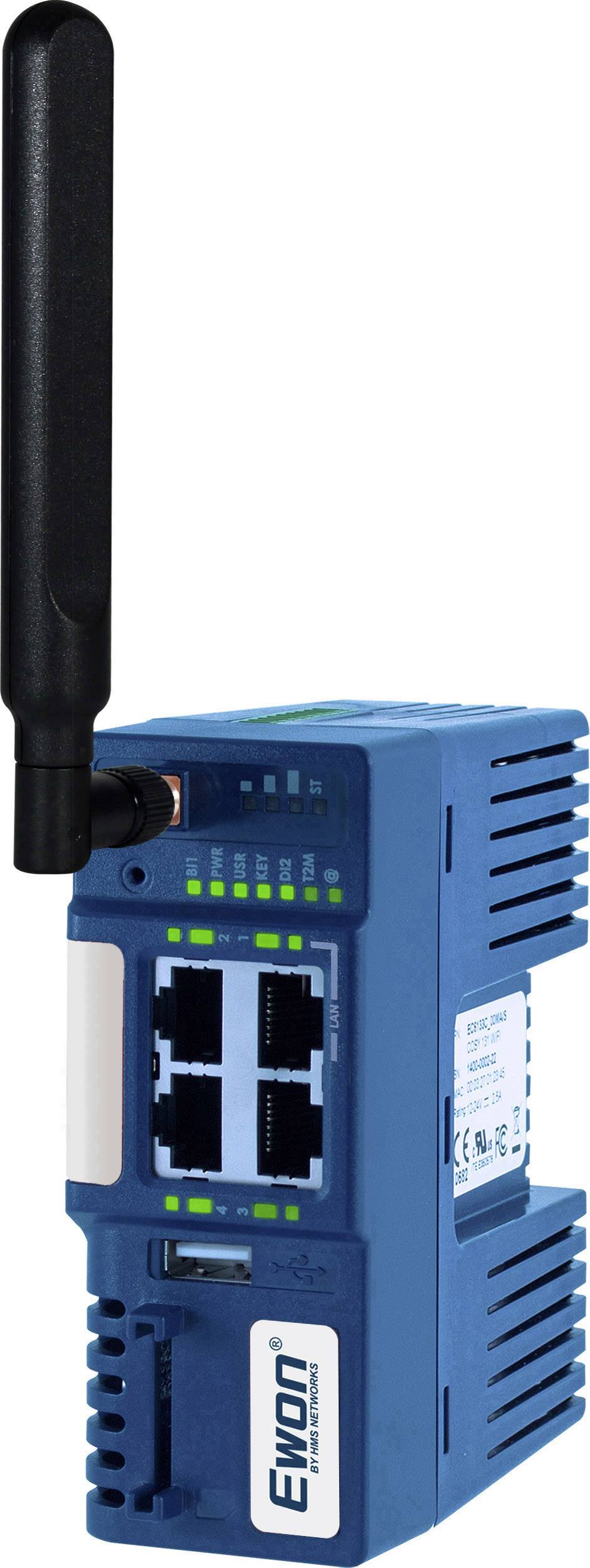 EWON EC6133G COSY131 4G industrijski ruter RJ-45, LAN, 4G Broj ulaza: 2 x Broj izlaza: 2 x 12 V/DC, 24 V/DC 1 St.