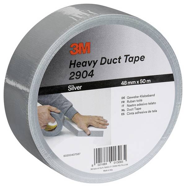 3M 2904D4850S plastificirana ljepljiva traka 3M™ 2904 srebrna (D x Š) 50 m x 48 mm 1 St.