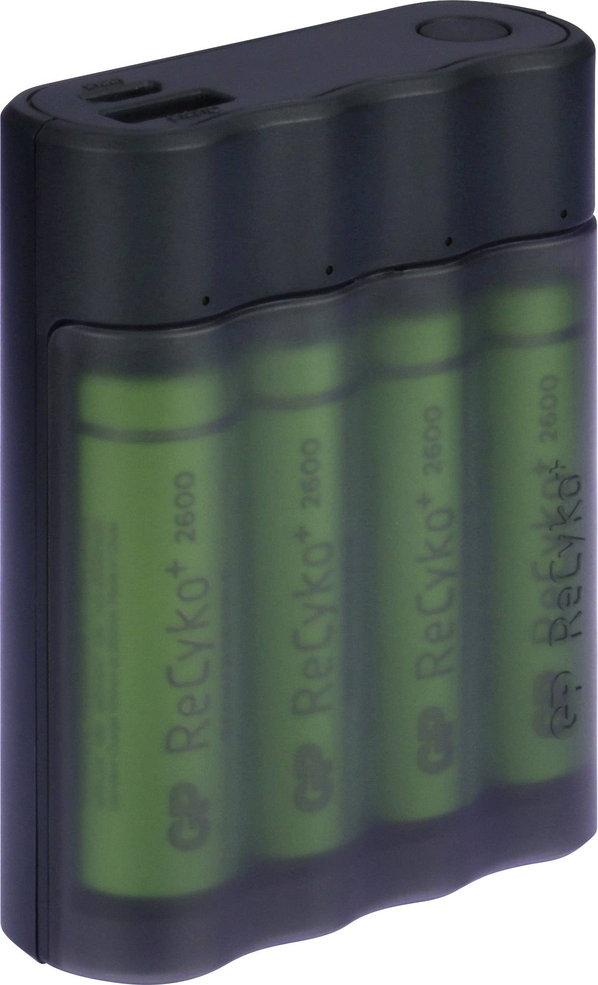 GP Charge Anyway X411 punjač okruglih stanica nikalj-metal-hidridni micro (AAA), mignon (AA)-14