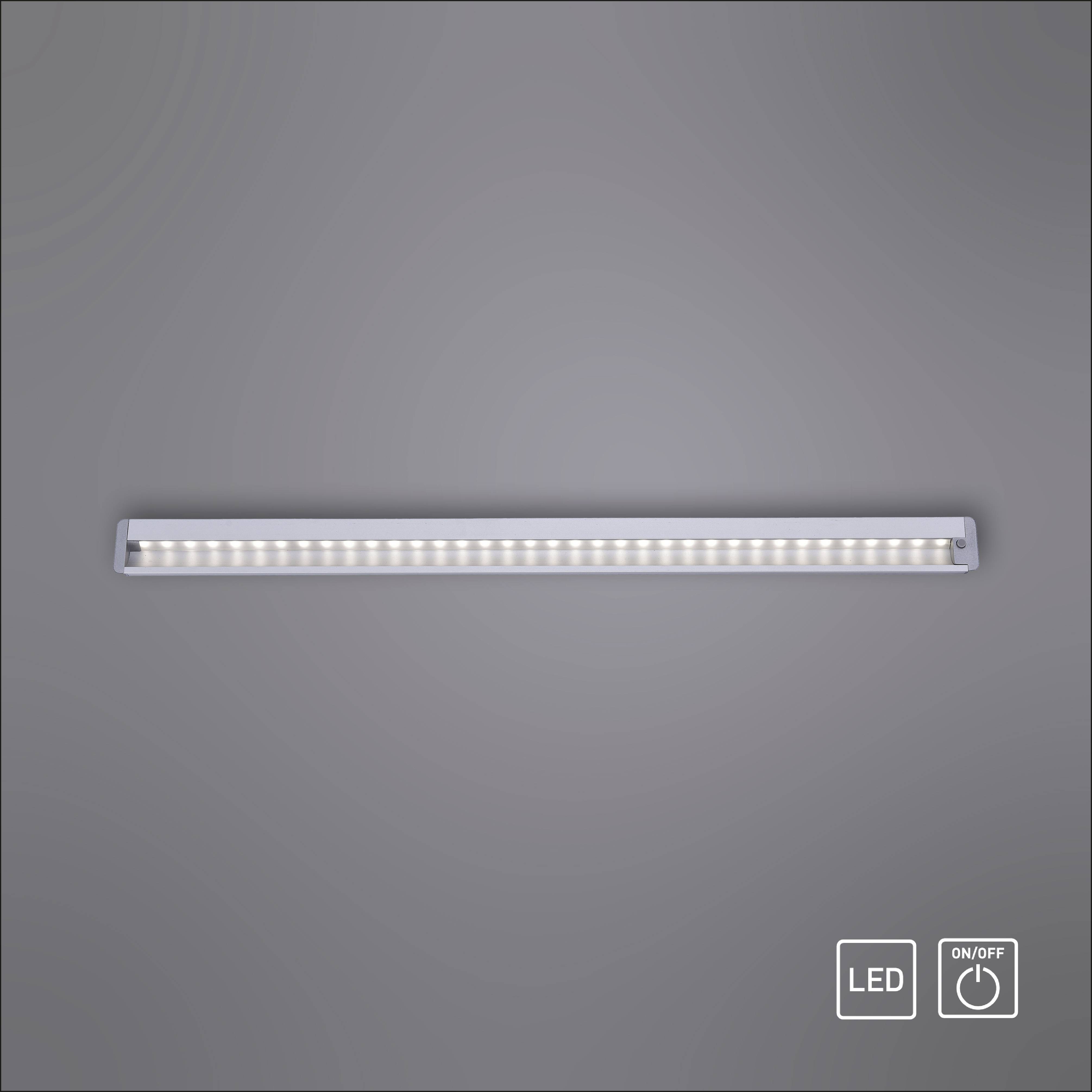 LED-svjetiljka na sivoj pozadini s 'LED' i 'Uključeno/Isključeno' simbolima u donjem desnom kutu.