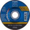 PFERD TOOLS PSF STEEL 61740122 rezna ploča s glavom 115 mm 25 St. čelik