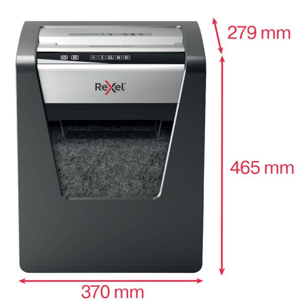 Rexel Momentum X415 uništavač dokumenata 15 list mikro rezanje 4 x 40 mm P-4 23 l Uništava također spajalice, uredske sp-5