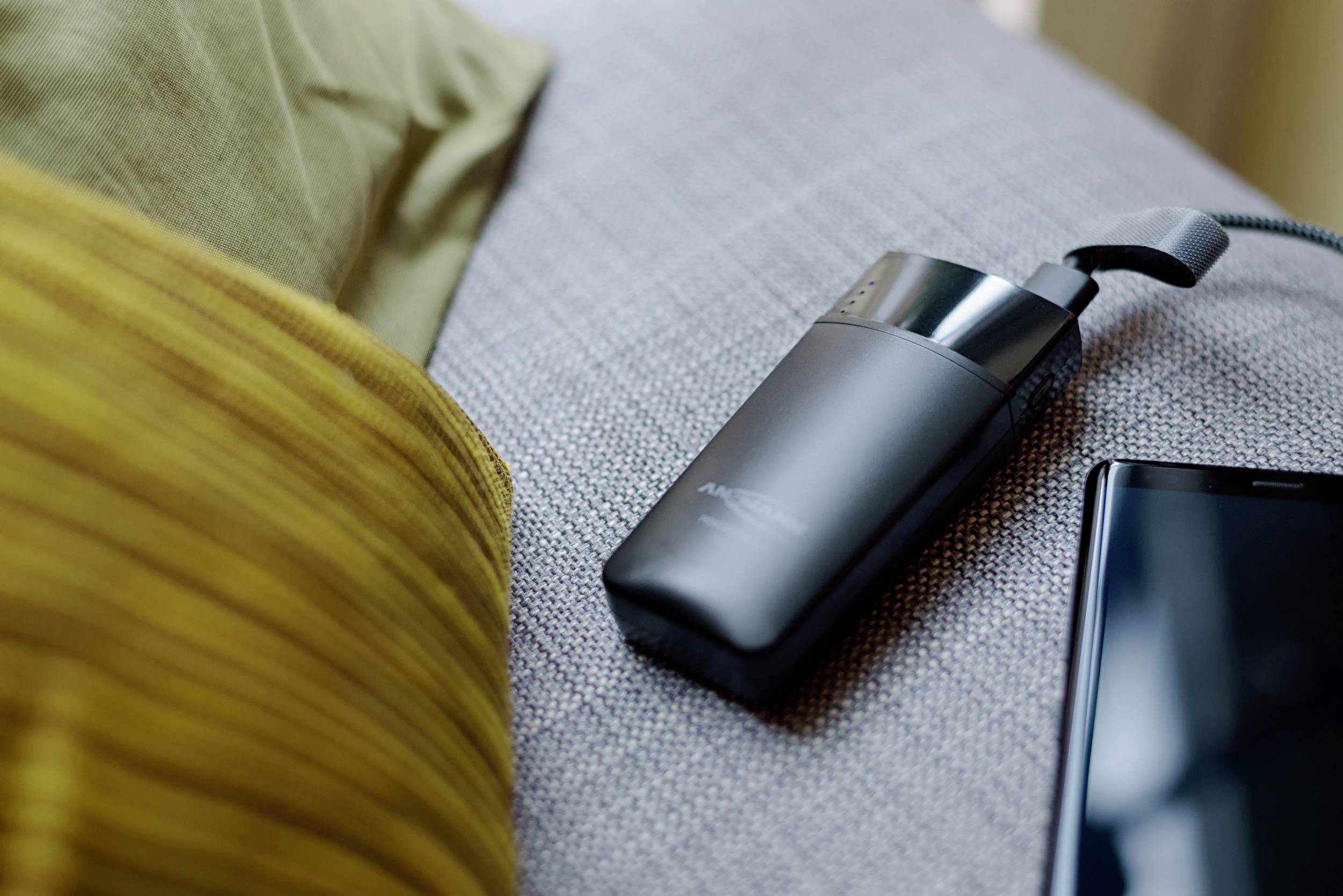 Ansmann 5.4 Typ C powerbank (rezervna baterija) 5000 mAh Smart IC Li-Ion mikro USB, USB-C® crna prikaz statusa, džepna s-3
