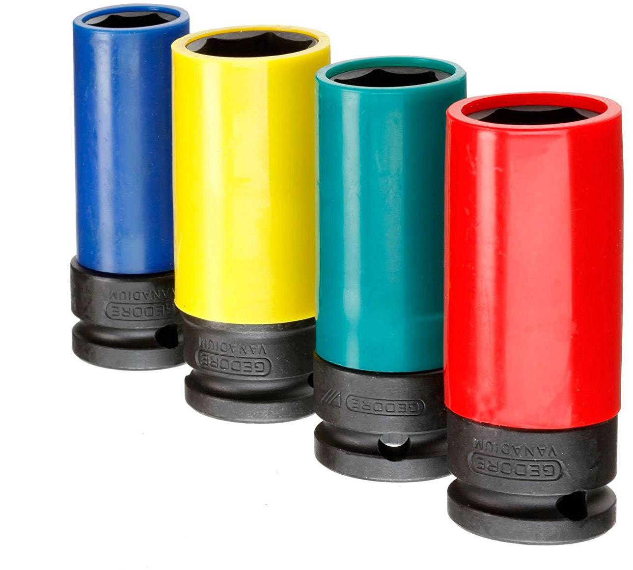 Gedore K 19 LS-004 2790831 1/2 (12.5 mm) Skruvdragare 17 mm 4 delar 1/2