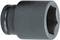 Sivi nasadni ključ šesterokutnog unutarnjeg oblika, označen natpisom 'GEDORE K37L'.