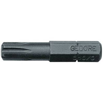 Gedoreov alat (bit) s nazubljenim vrhom i utisnутom oznakom 'GEDORE 666/5'.