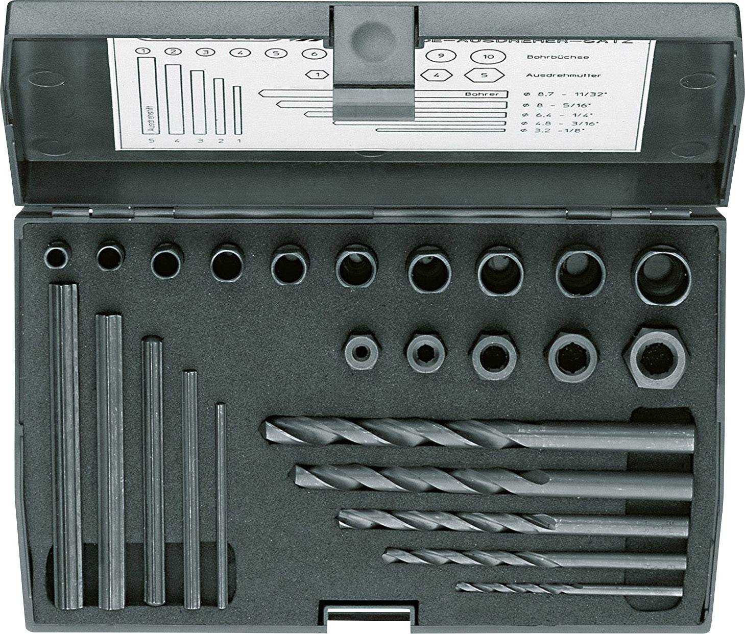 Gedore 6755550 Tapeind-uitdraaierset M5, M6, M7, M8, M9, M10, M11, M12, M13, M14, M15, M16 afbeelding