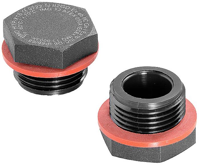 Weidm&uuml;ller VP M16 EX SI 7J Dicht-inzetstuk Polyamide 6 Zwart 100 stuk(s)