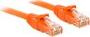 LINDY 48105 RJ45 Netwerkkabel, patchkabel CAT 6 U/UTP 0.30 m Oranje Snagless 1 stuk(s)