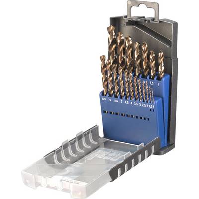 Set svrdala u otvorenom plastičnom kovčegu, složen po veličini od 2,0 do 8,0 mm.