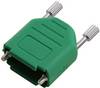 encitech DPPK09-FMG-K 6263-0146-01 Broj polova (broj): 9 poliamid 180 ° zelena 1 St.