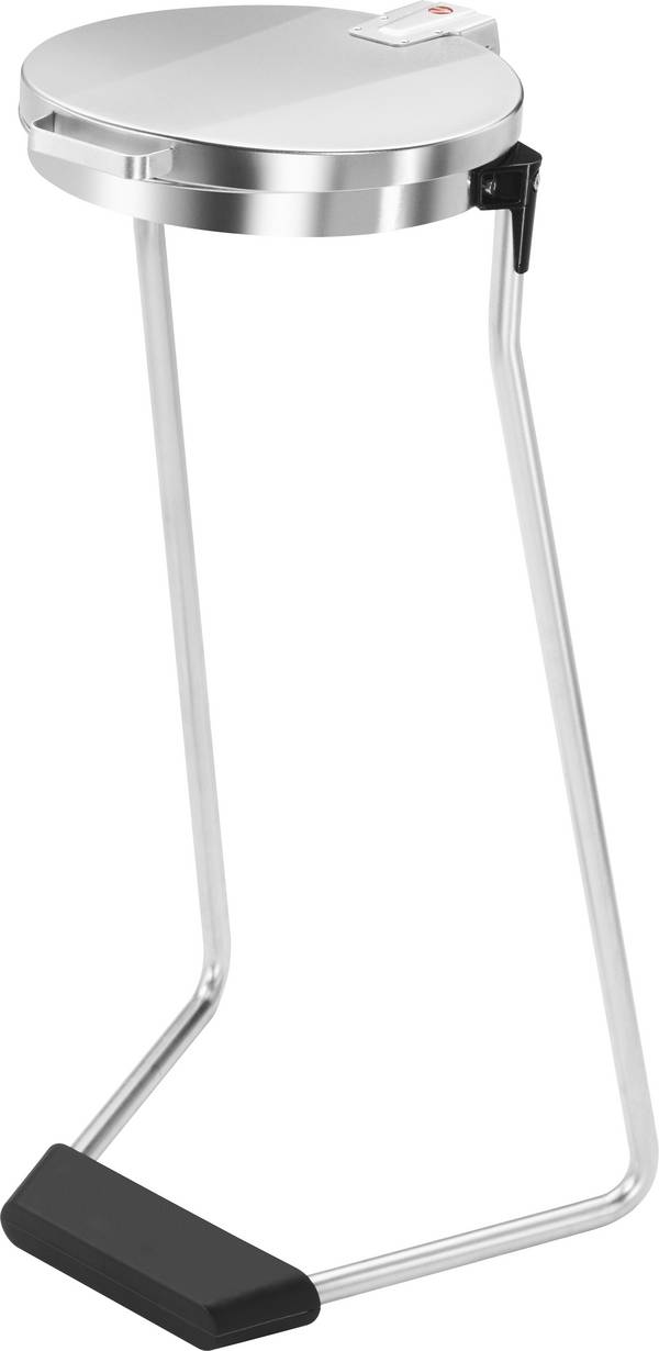 Hailo MSS DESIGN XXXL 9120300 postolje za vreće za smeće 120 l čelik (Ø x V) 355 mm x 990 mm srebrna, crna  1 St.
