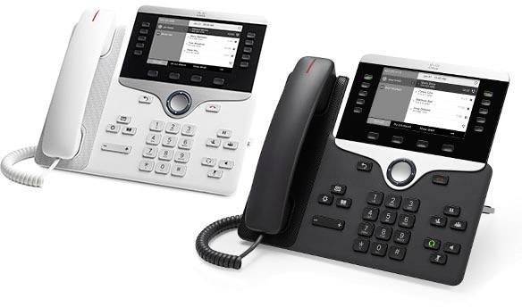 Cisco CP-8811-3PCC-K9= VoIP-systeemtelefoon LC-display Hout
