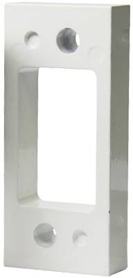 Basi 1200-0322 Afstandsplaat Wit (glanzend) afbeelding