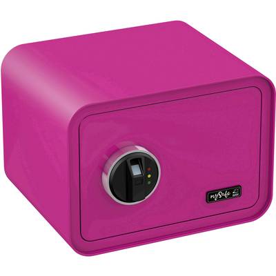Rozi sef s brojčanom bravom i skenerom otiska prsta.
