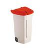 Rubbermaid 8713631023141 kanta za recikliranje 100 l polipropilen (Š x V x D) 510 x 850 x 530 mm crvena mobilan 1 St.