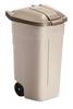 Rubbermaid 8713631045556 kanta za recikliranje 100 l (Š x V x D) 530 x 850 x 510 mm bež boja 1 St.