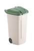 Rubbermaid 8713631021048 kanta za recikliranje 100 l polipropilen (Š x V x D) 530 x 850 x 510 mm zelena mobilan 1 St.