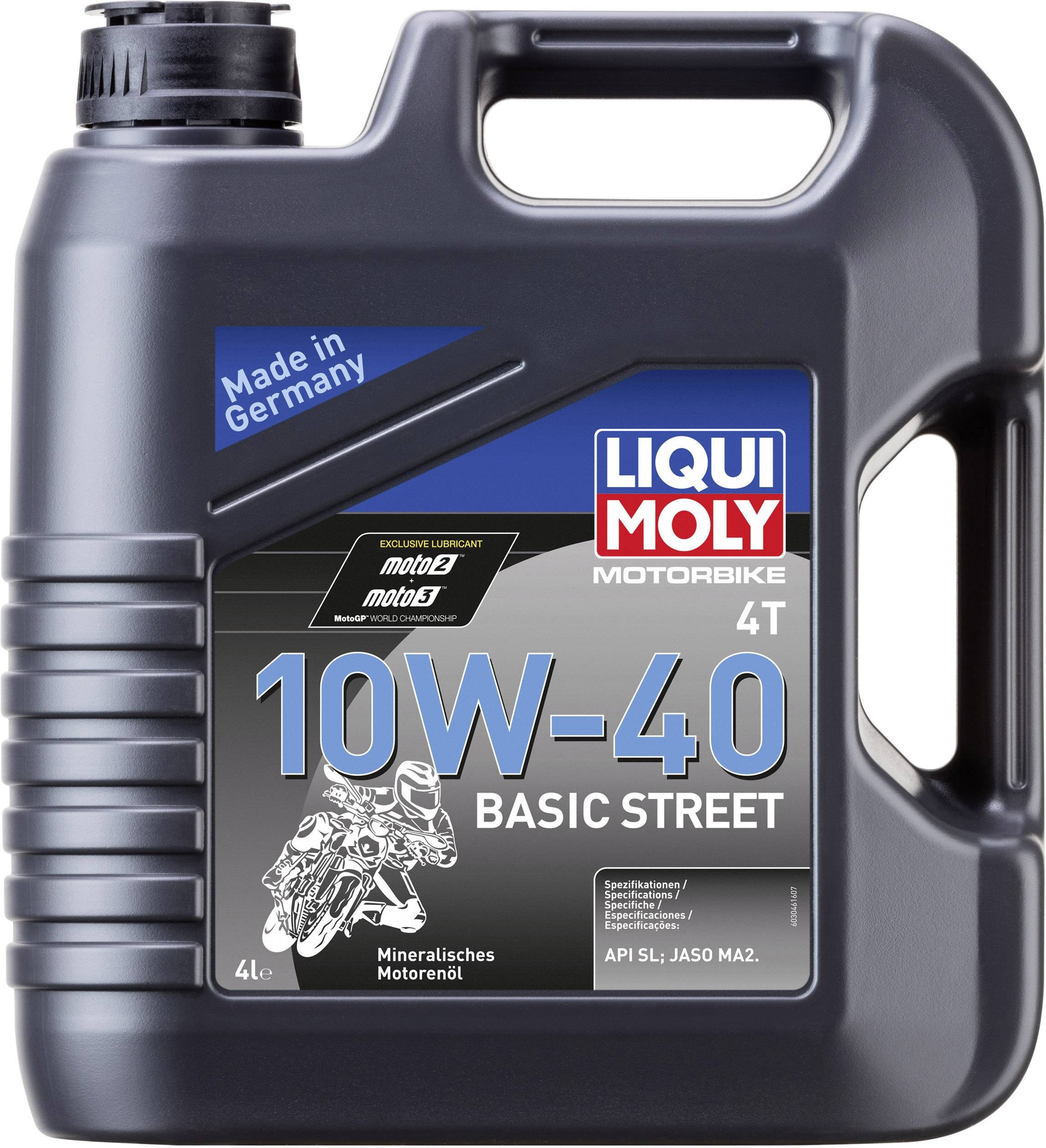 Liqui Moly Motorbike 4T 10W-40 Basic Street 3046 ulje za 4-taktne motore 4 l