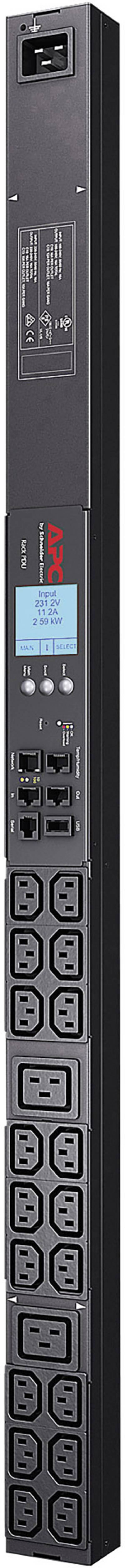 APC Rack PDU 2G Metered ZeroU 16A 230V AP8858 raspodjela snage u stalku