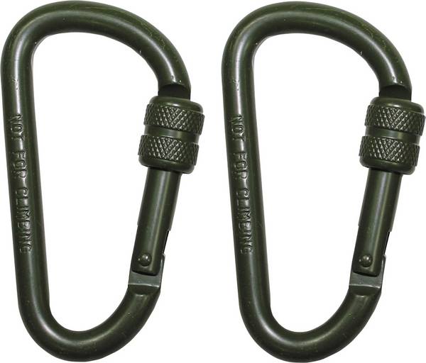 MFH - Military & Adventure 27536B karabiner  D8x80O  8 mm x 80 mm x 8 mm x 80 mm  2 St.