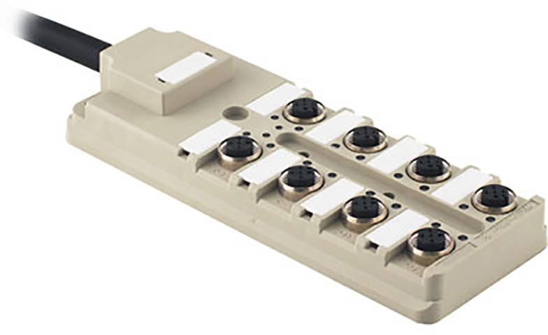 Weidmüller SAI-8-F 5P PUR 25M 1058390000 sensorska/aktivatorska kutija pasivna M12 razdjelnik s metalnim navojem 1 St. Piece