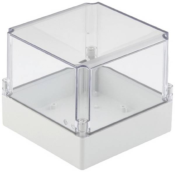 Weidmüller MPC 12/12/12 trsp univerzalno kućište 125 x 125 x 125 polikarbonat svijetlosiva, prozirna 1 St.