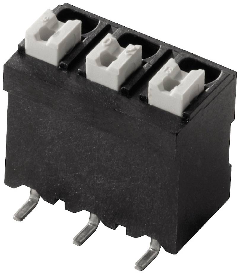 Weidm&uuml;ller 1473610000 Klemschroefblok 1.5 mm&sup2; Aantal polen 4 Zwart 180 stuk(s) Piece