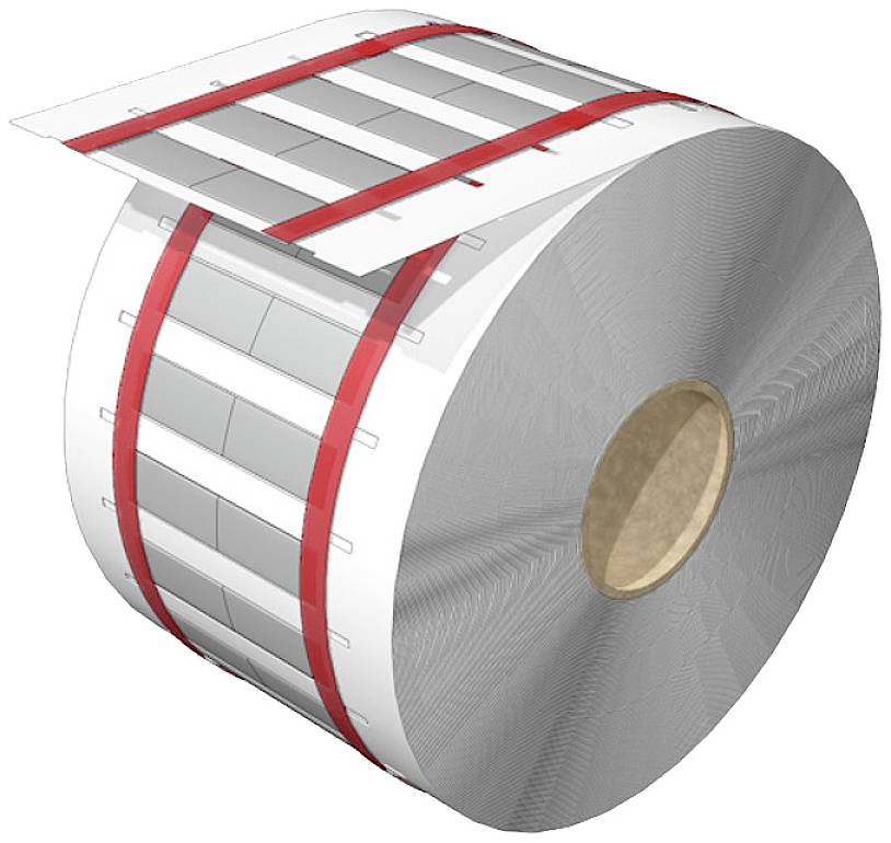 Weidmüller 2621620000 HS-FR 3.2-6.4/25 MM W Kabelmarkeringssysteem Markeringsvlak: 24.9 x 10.3 mm Wit Aantal markeringen: 2000 1 stuk(s)