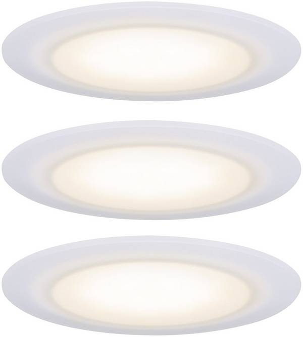 Paulmann  LED ugradno svjetlo za kupaonicu 3-dijelni komplet    19.5 W  satenasta, bijela