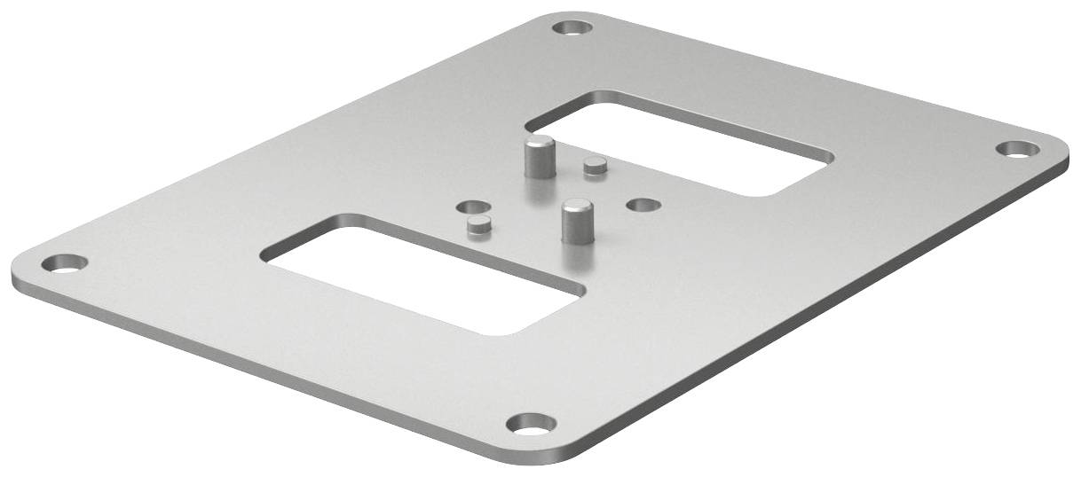 OBO Bettermann ISSBP70110WA voor Vloerplaat 170 mm Wit 1 stuk(s)