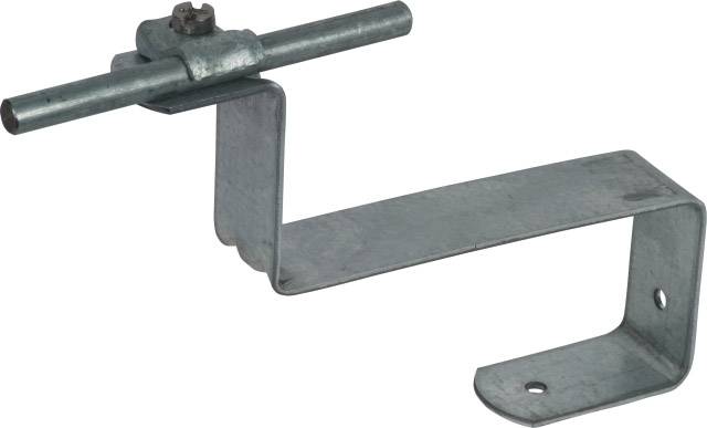 Metalni kut sa vijkom. Koristi se za pričvršćivanje na različite površine, često upotrebljavan u građevinskim i DIY projektima.