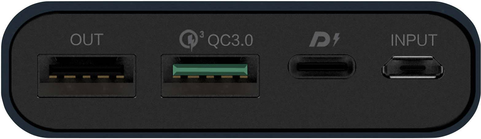 RealPower PB-10000 PD powerbank (rezervna baterija) 10000 mAh Quick Charge 3.0 Li-Ion ponoćno plava-4