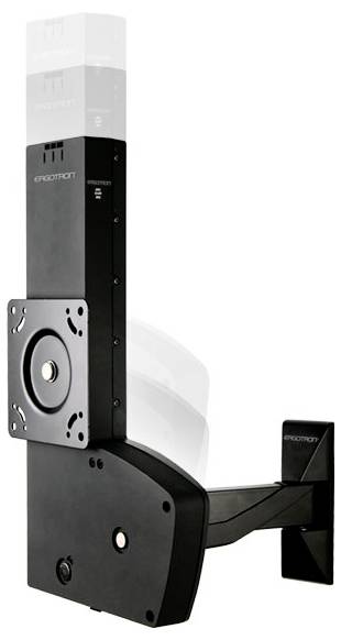 Ergotron produžni nosač monitora crna-0
