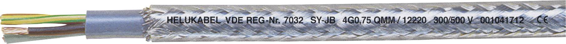 HELU SY-JB Stuurstroomkabel 4 G 1.5 mm² Transparant 12258-500 500 m