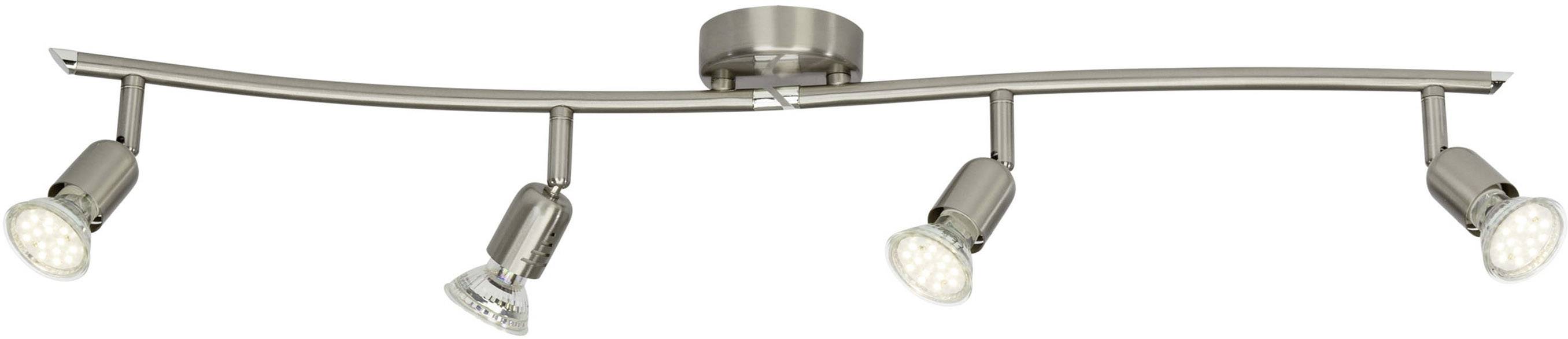 Brilliant Loona G28840/13 stropni reflektor LED GU10 12 W plemeniti čelik