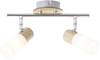 Brilliant Babsan 51413/50 stropni reflektor LED E14 7 W drvo (svijetlo), bijela