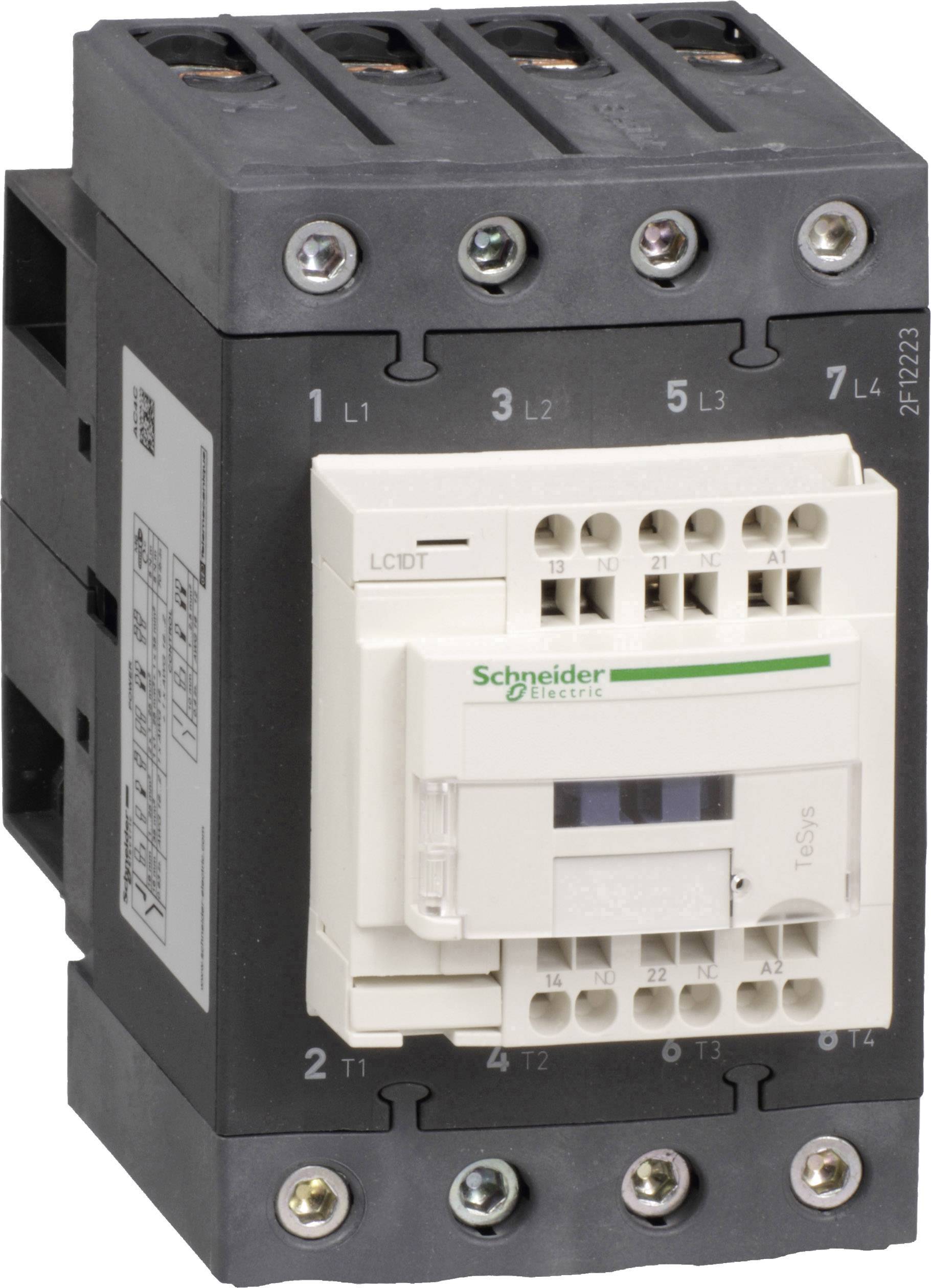 Schneider Electric relej s više priključnih stezaljki i oznaka.