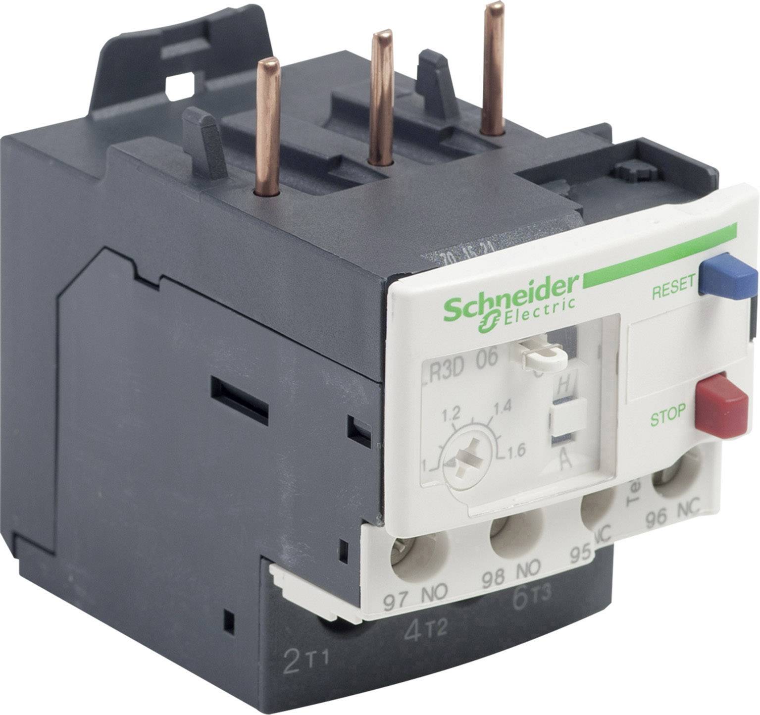 Schneider Electric releji s tipkama za upravljanje, bijućim kućištem i bakrenim kontaktima, za uporabu u električnim sustavima.