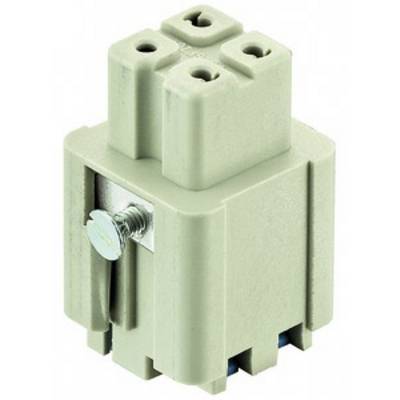 Sivi, pravokutni električni element s vijkom na lijevoj strani, vjerojatno dio utičnog sustava ili konektora.