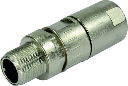 Metalni mrežni adapter; cilindričnog oblika sa navojem. Koristi se za spajanje kabela u elektroničkim uređajima.